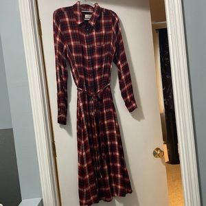Flannel dress